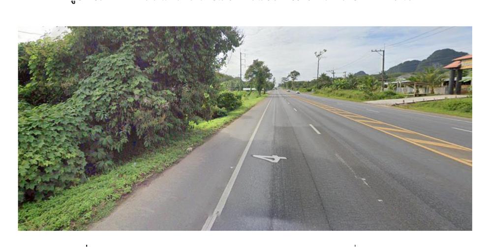ทางหลวงแผ่นดินหมายเลข 4 กม.956+105 จังหวัดกระบี่ ทิศทางขาออก