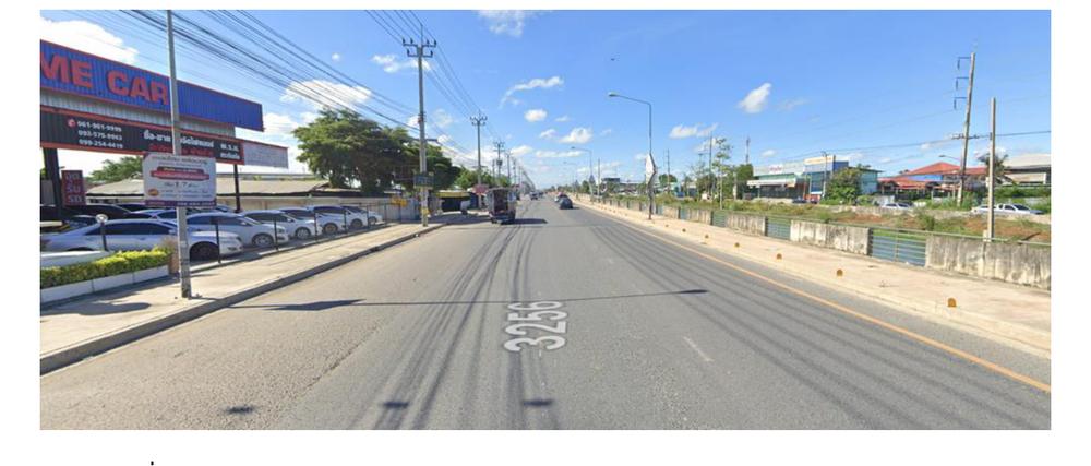 ทางหลวงแผ่นดินหมายเลข 3256 กม.3+200 จังหวัดสมุทรปราการ ทิศทางขาเข้า
